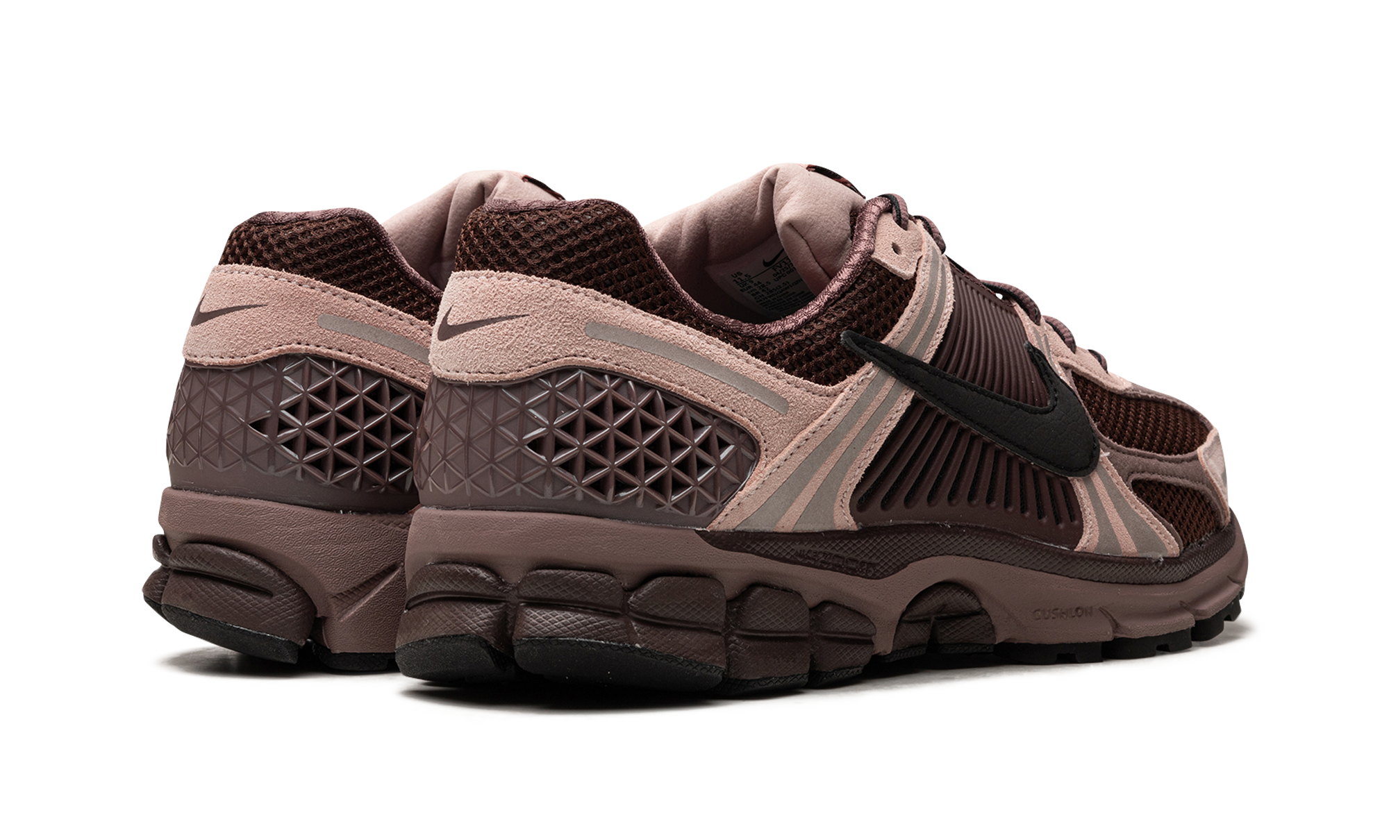 nike zoom vomero 5 plum eclipse women s+FV1166-200+diagnol right behind view