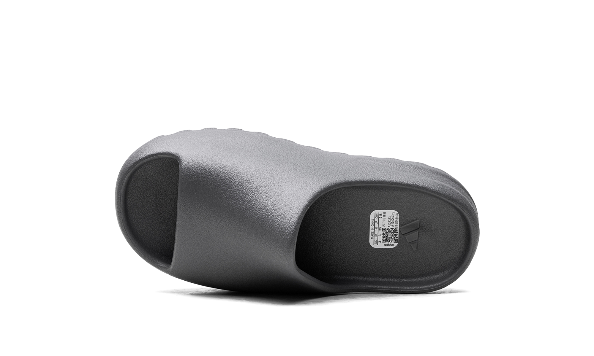 adidas yeezy slide slate grey kids+ID2353+bottom view