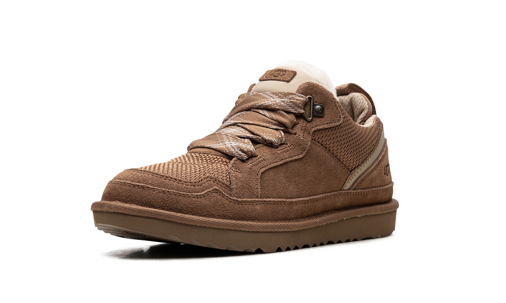 ugg lowmel chestnut kids+1152410K-CHE+left diagnol single view