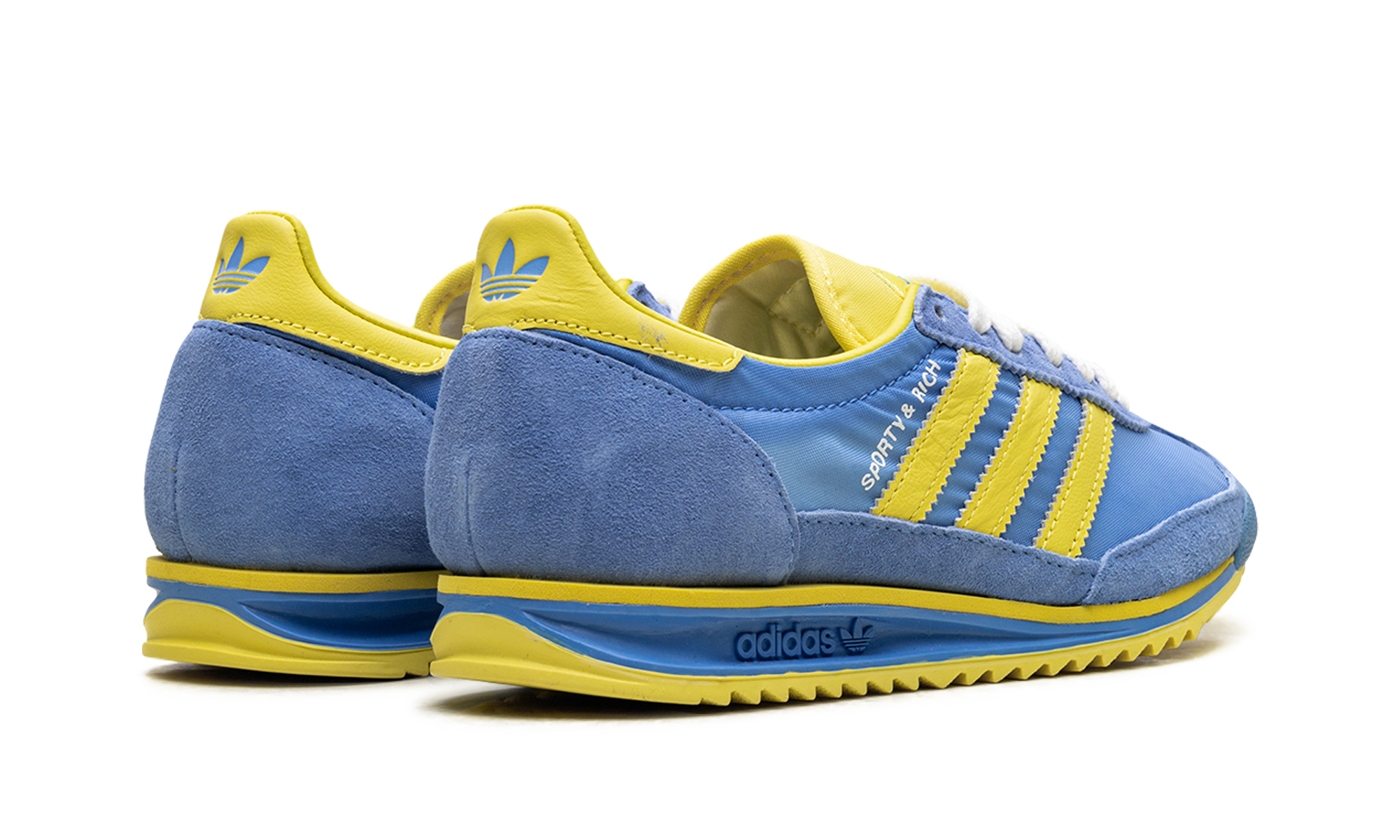 adidas sl 72 og sporty rich sweden women s+JH6701+diagnol right behind view