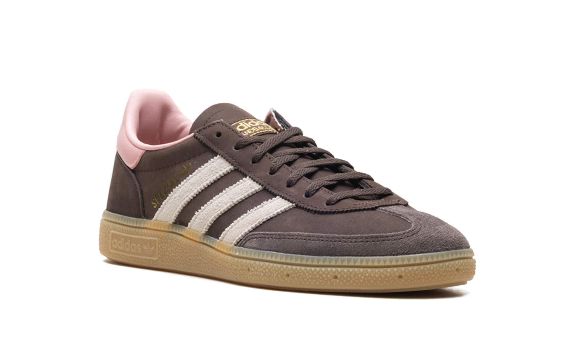 adidas handball spezial dark brown wonder mauve womens+JR0852+bottom view