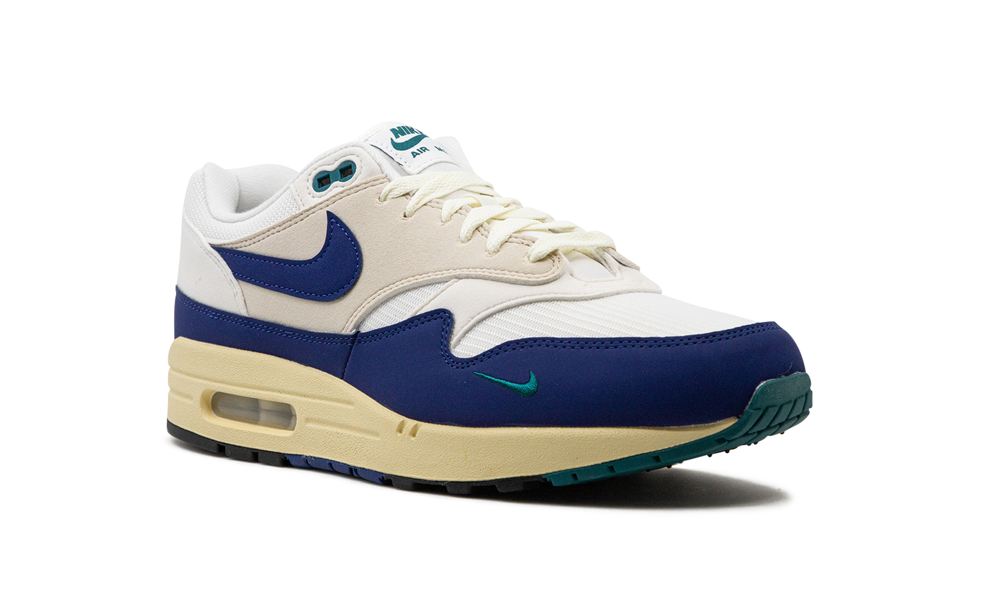 nike air max 1 athletic department deep royal blue+FQ8048-133+diagnol right view