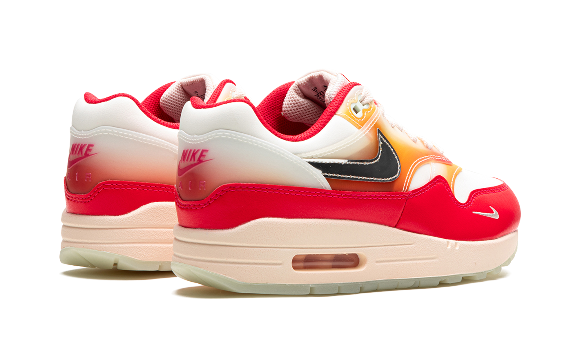 nike air max 1 sofvi women s+FN7683-133+diagnol right behind view