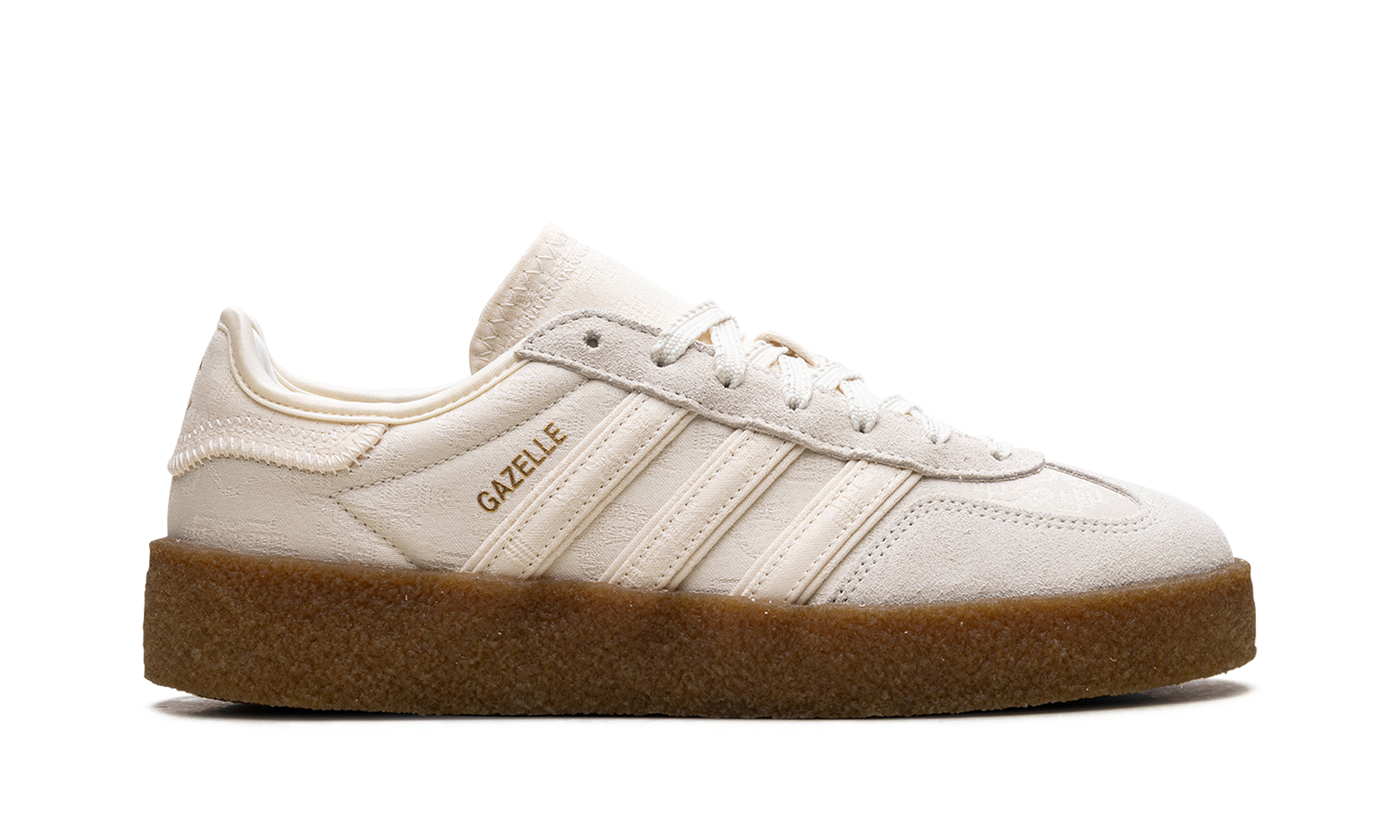 adidas gazelle crepe clot by edison chen crew white+JR5410+right view