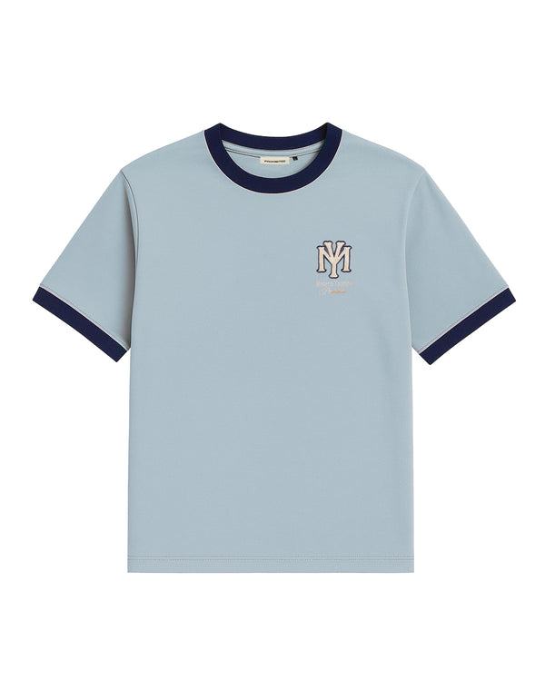 Prohibited Modern Yuppies Contrast Tee Sky Blue