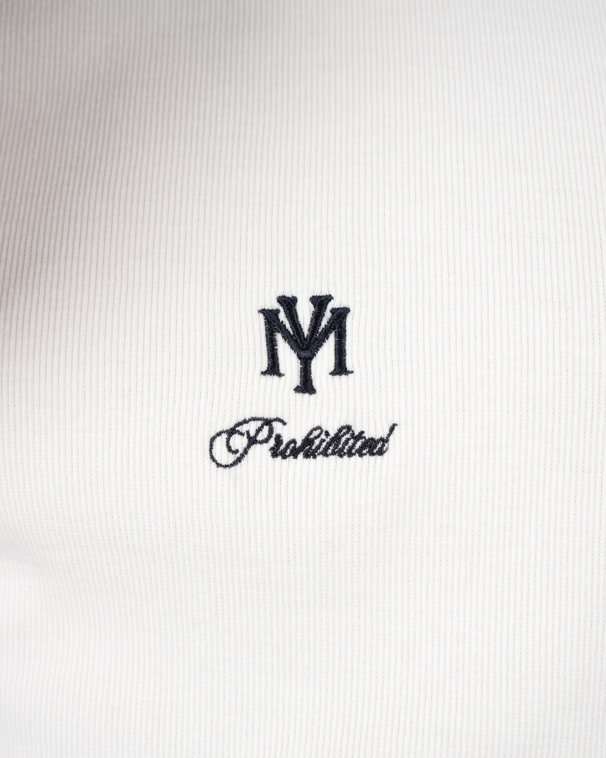 Prohibited Modern Yuppies Tank Top Off-White