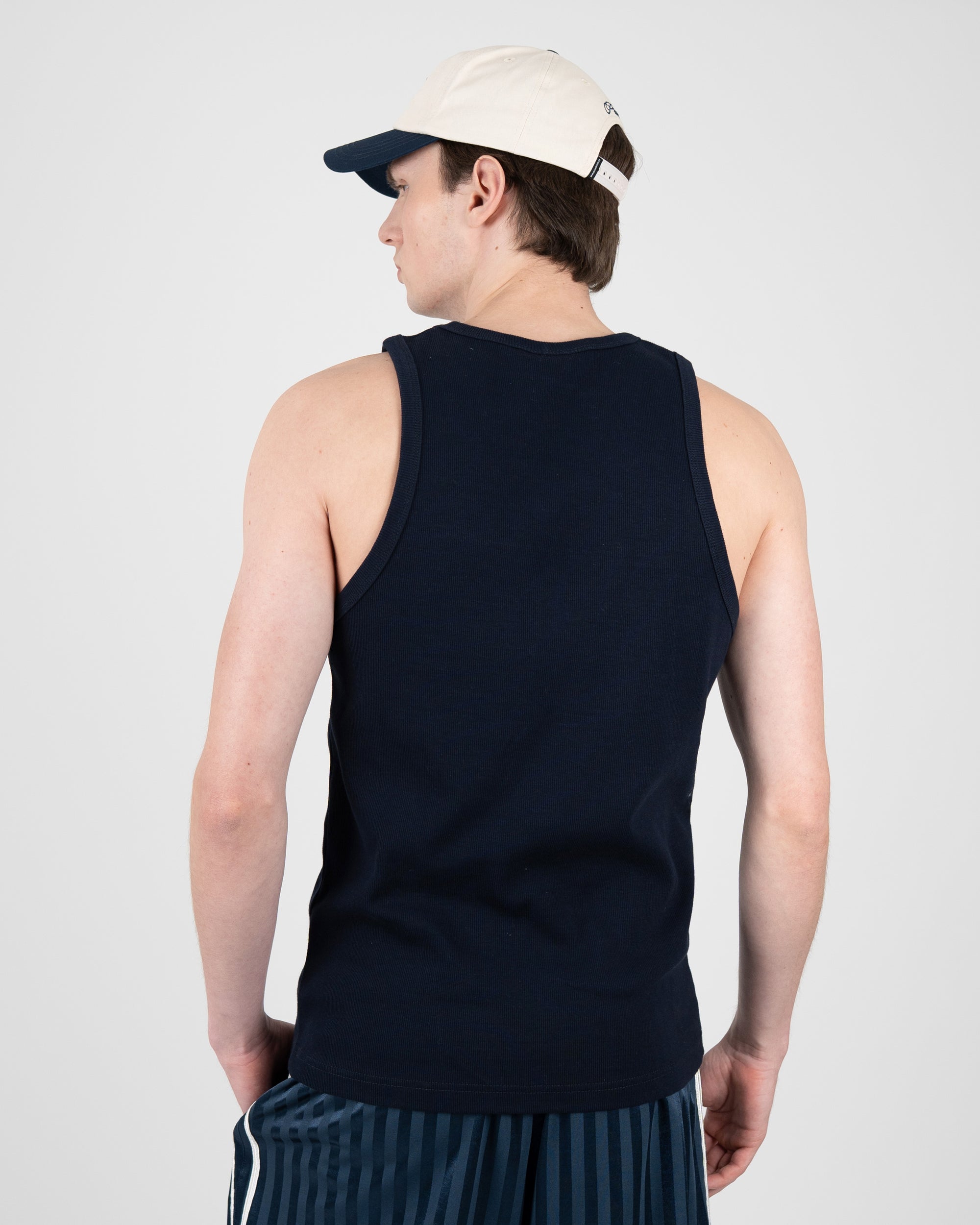 Prohibited Modern Yuppies Tank Top Deep Blue