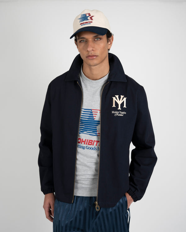 Prohibited Belmont Jacket Navy, Lifestyle View 1