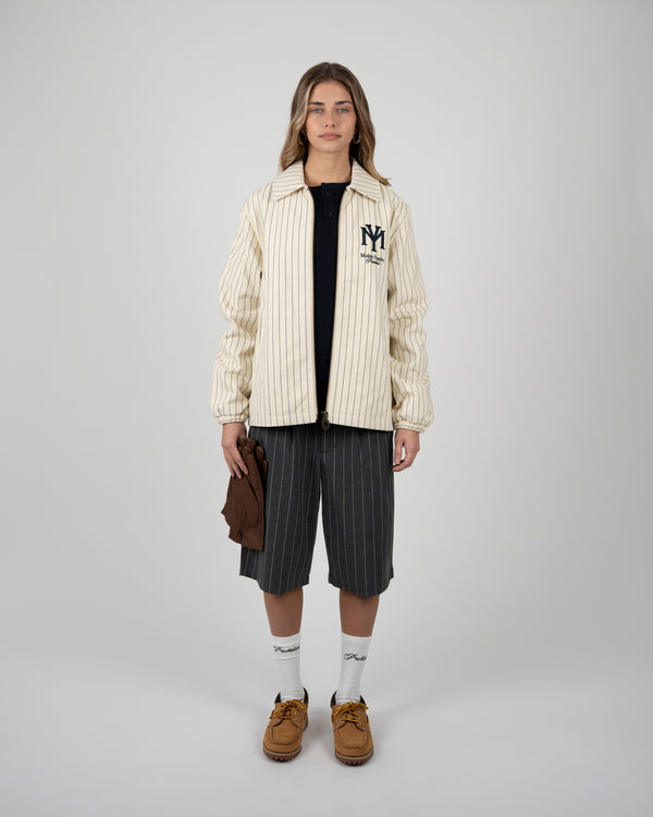 Prohibited Belmont Jacket Cream, Lifestyle View 1, SKU 205 0100 - 0318