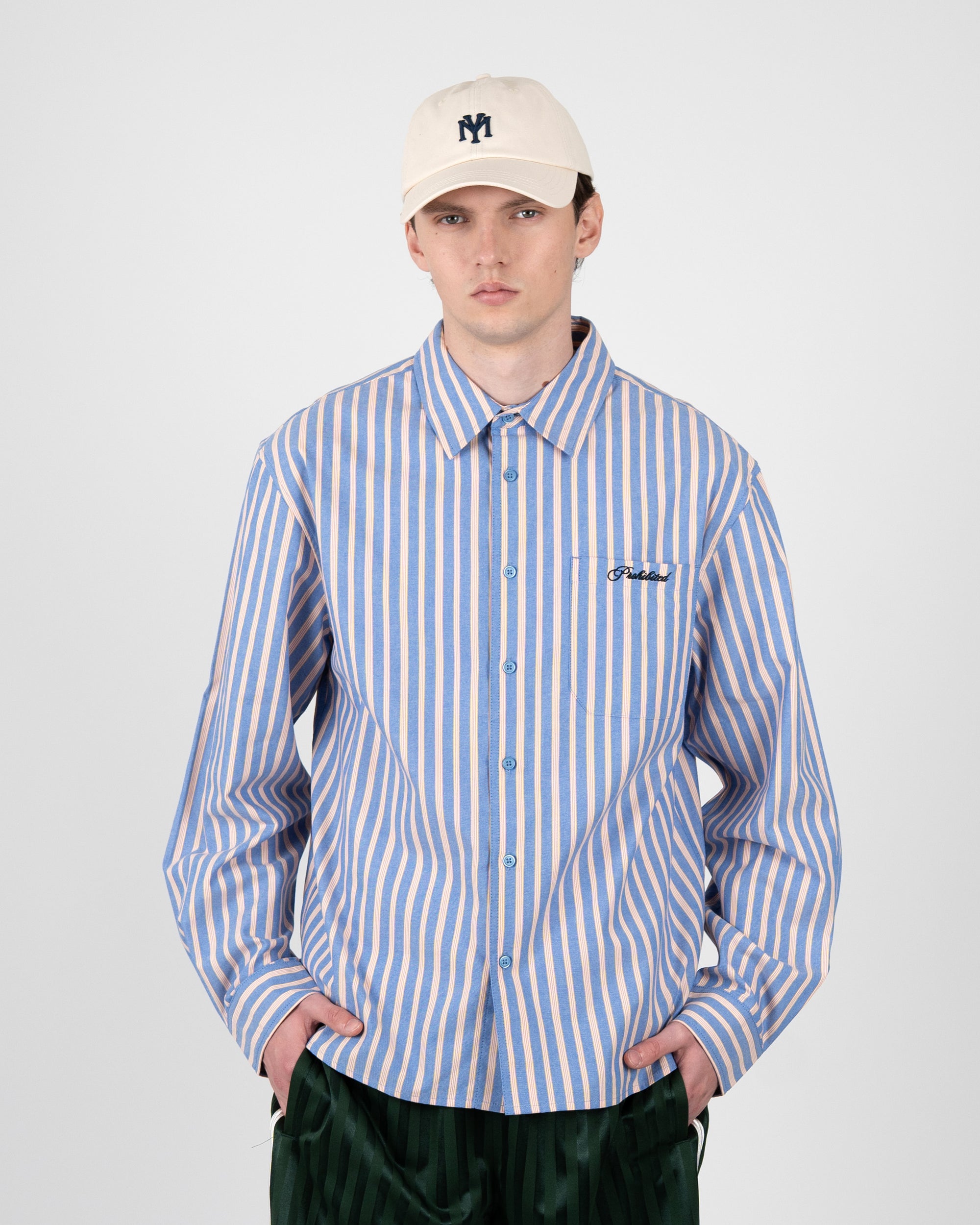 Prohibited Westbury Dress Shirt Blue