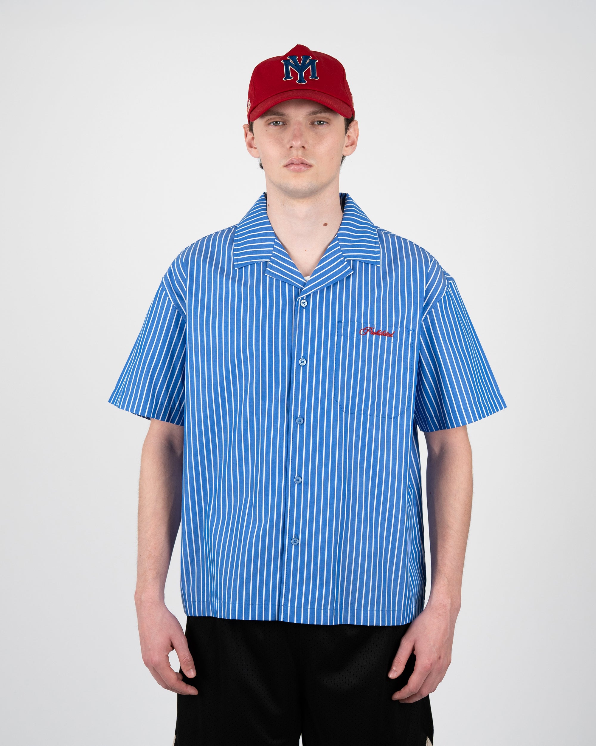 Prohibited Vineyard Breeze Shirt Dark Blue