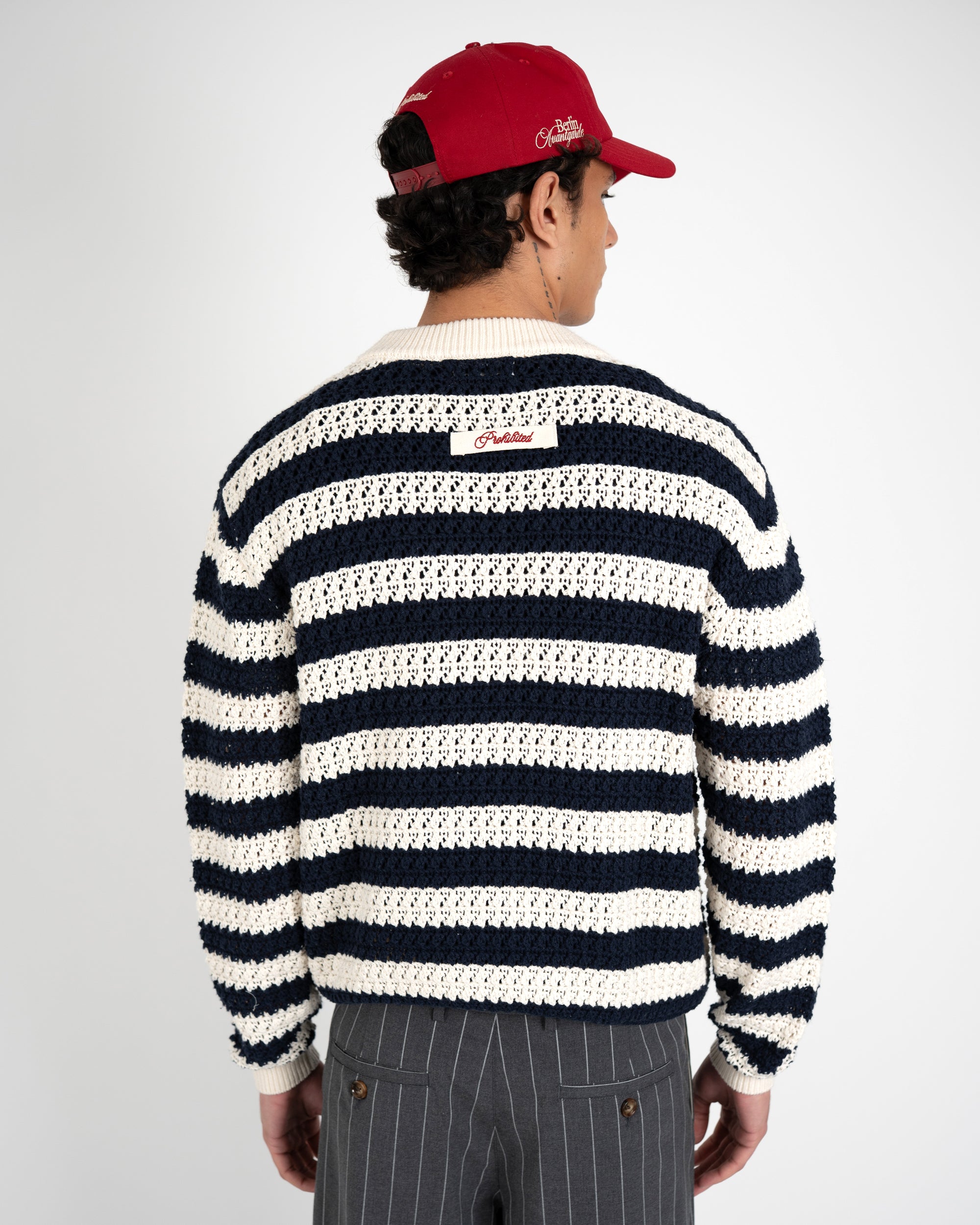 Prohibited Preseason Knit Sweater Navy