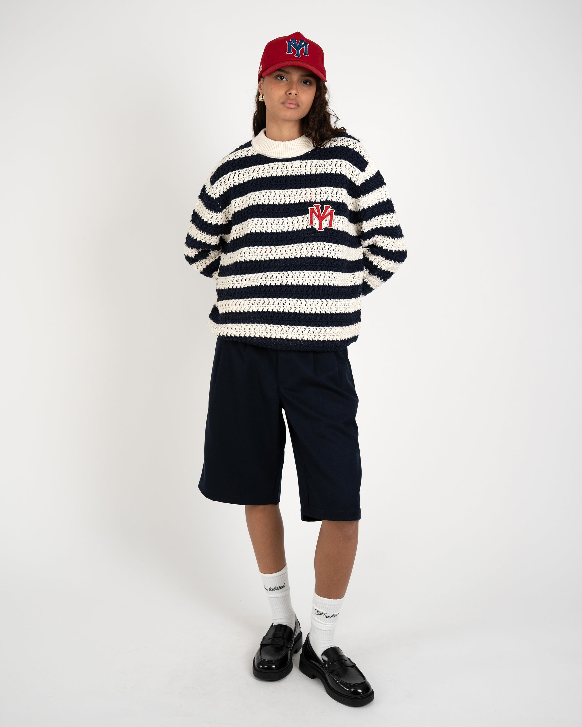 Prohibited Preseason Knit Sweater Navy