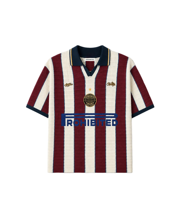 Prohibited Segment Knit Trikot Red