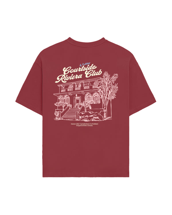 Prohibited Riviera Club Tee Red