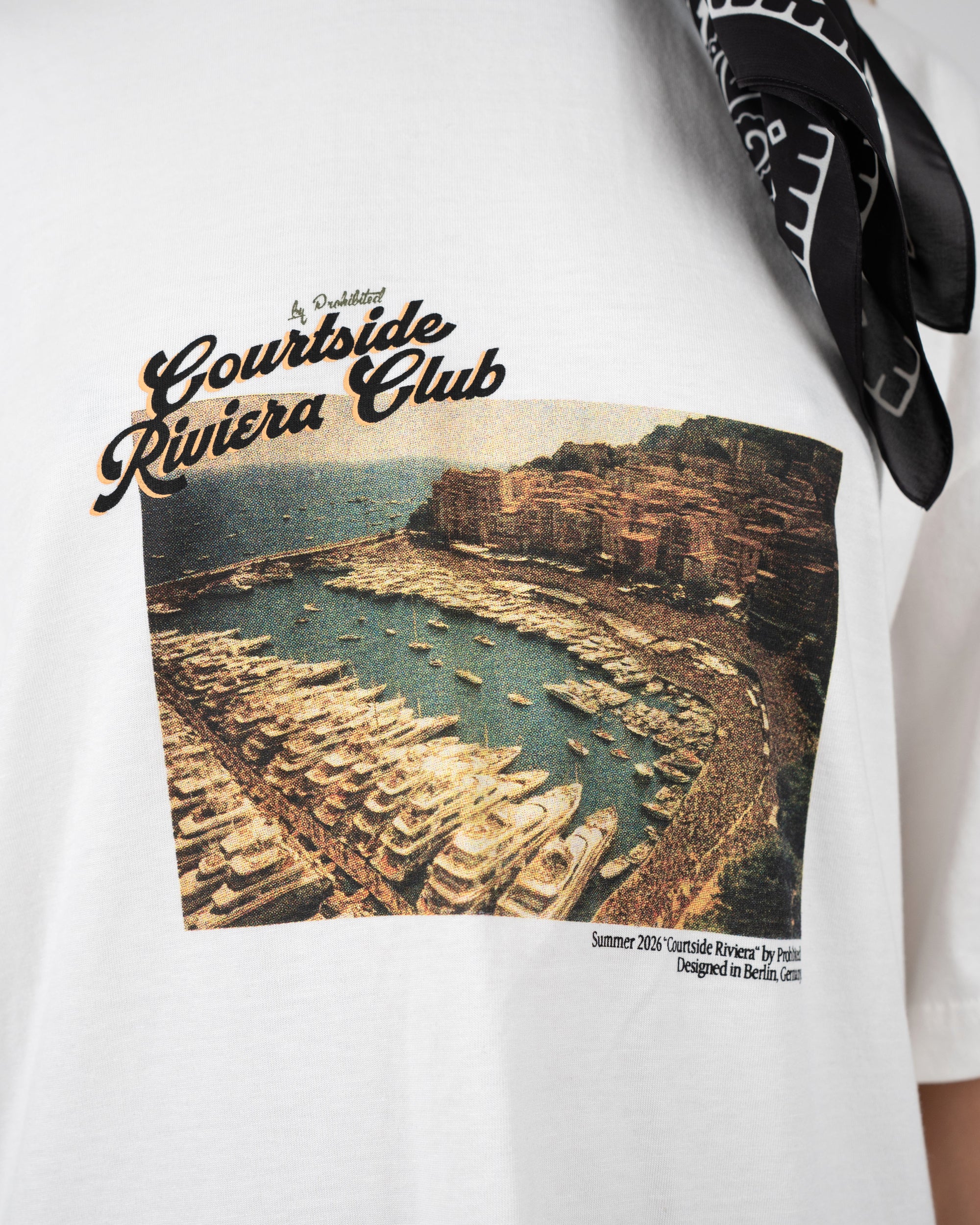 Prohibited Champagne Courtside Tee Off-White