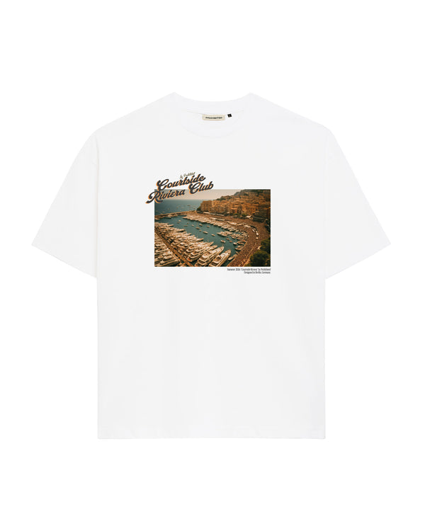 Prohibited Champagne Courtside Tee Off-White