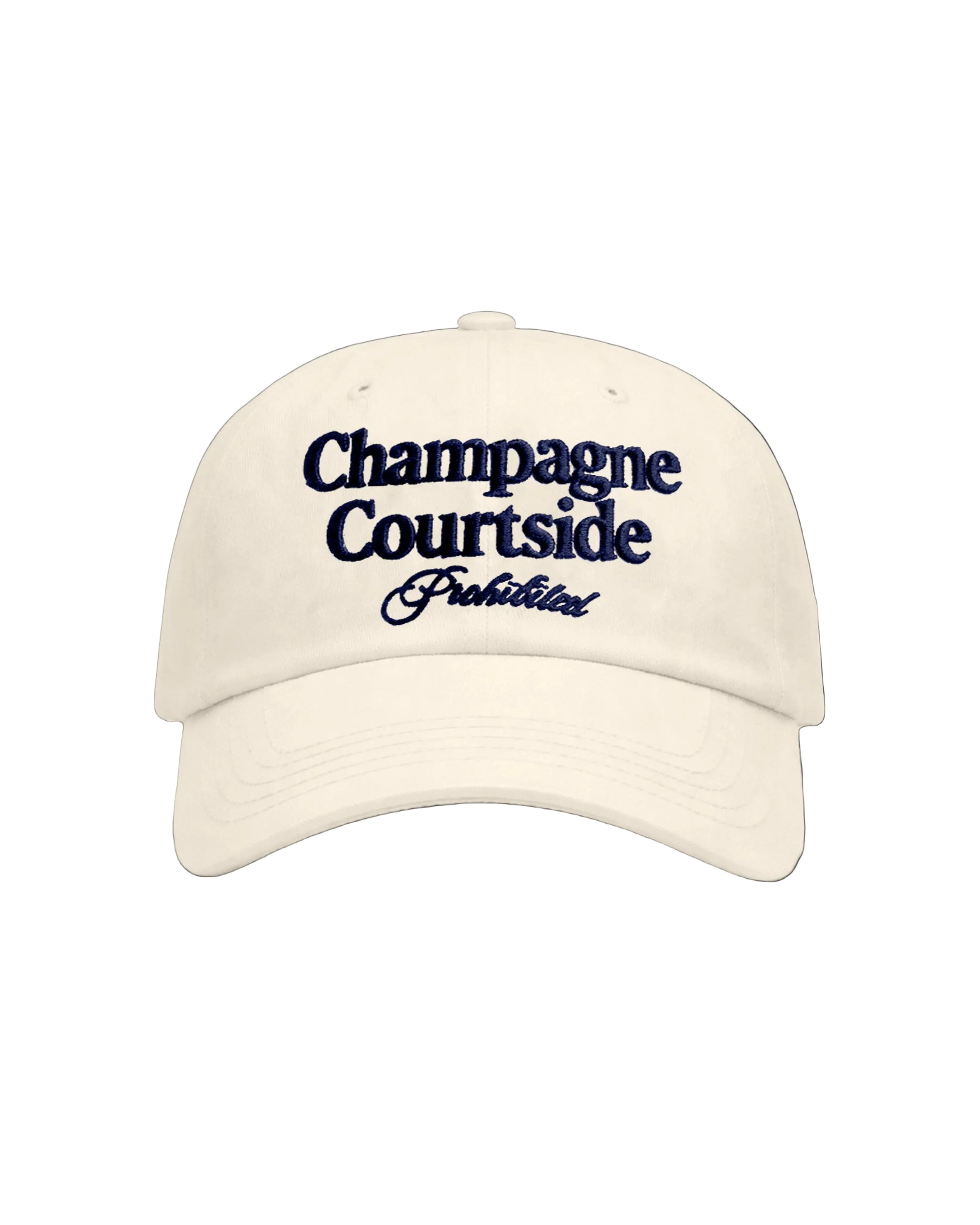 Prohibited Champagne Courtside Cap Cream