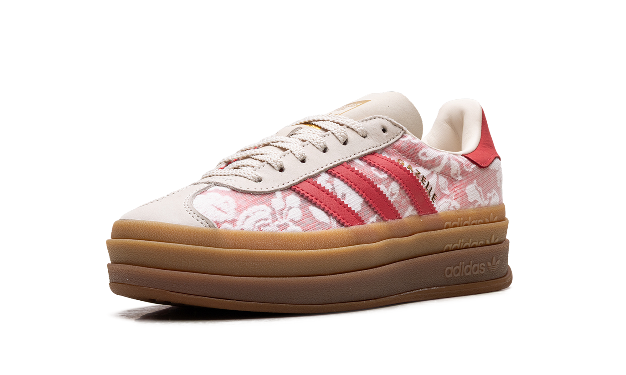 adidas gazelle bold liberty london better scarlet women s+JR8885+left diagnol single view
