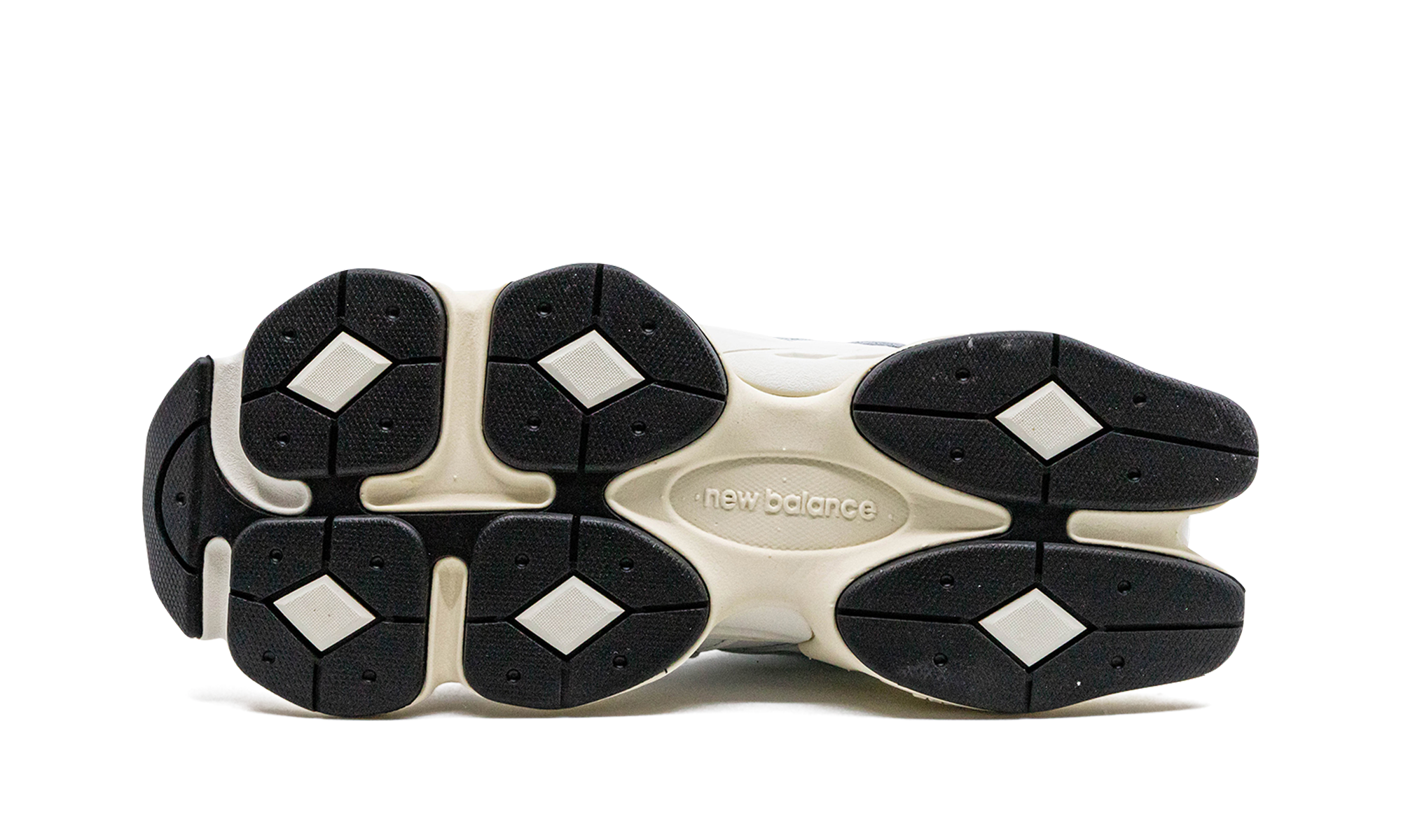 new balance 9060 white black+U9060AAB+bottom view