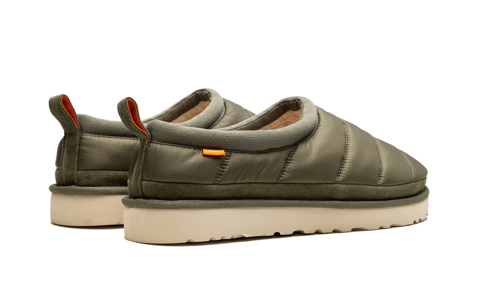 ugg tasman lta slipper burnt olive+1127735-BTOL+diagnol right behind view