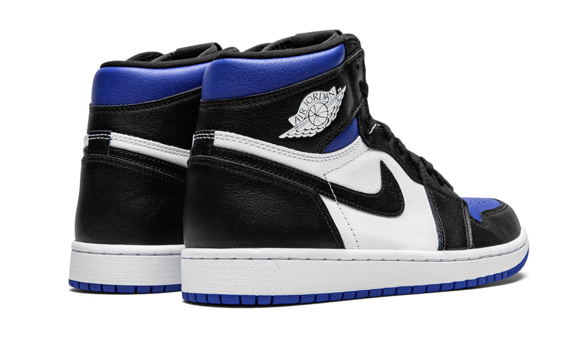 jordan 1 retro high royal toe+555088-041+diagnol right behind view