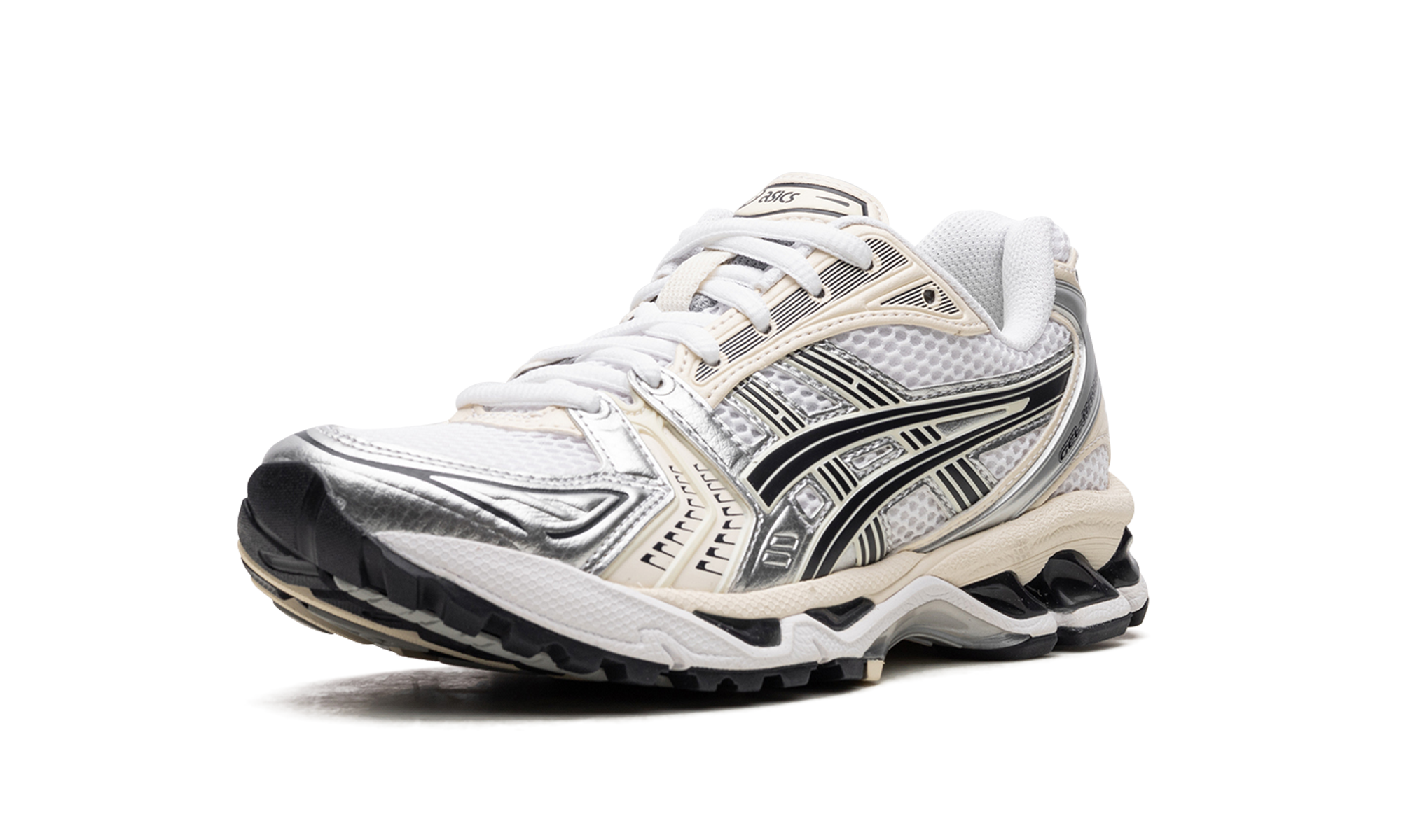 asics gel kayano 14 white midnight women s+1202A056-109+left diagnol single view