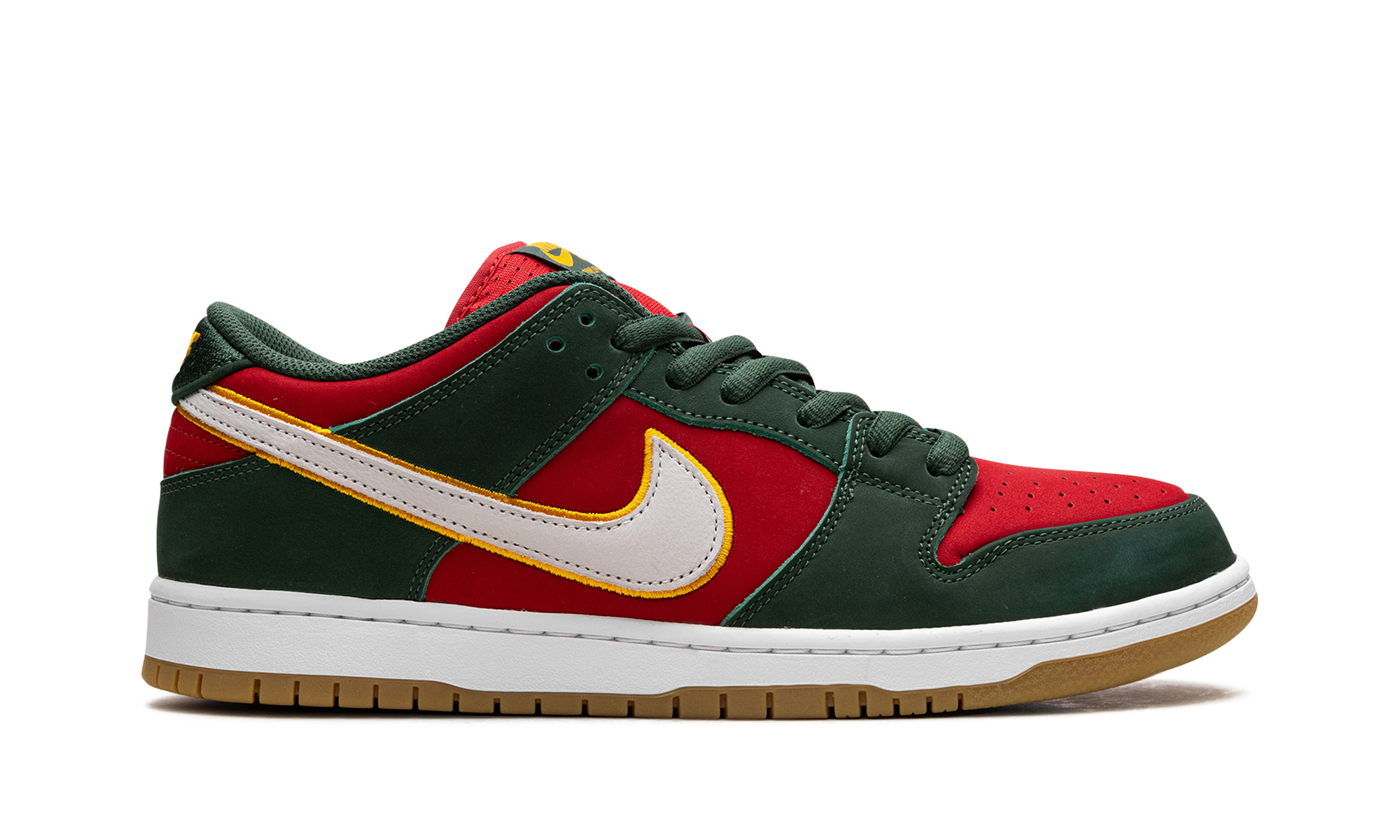 nike sb dunk low pro prm seattle supersonics+FZ1287-300+right view