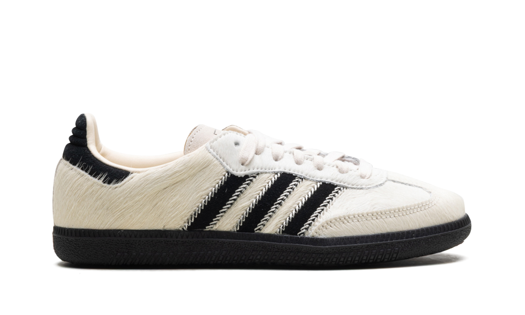 adidas samba og wonder white black pony womens+JP5329+right view