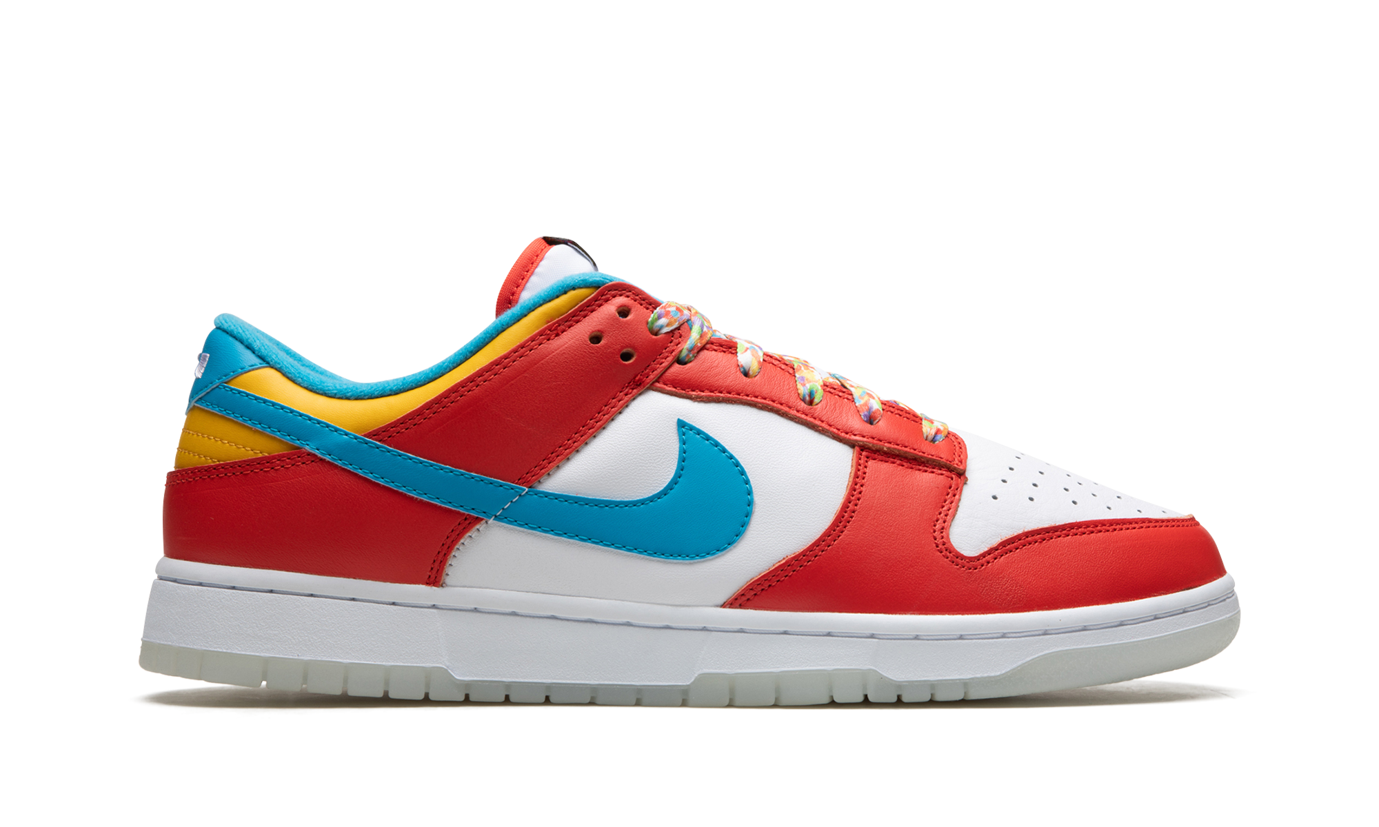 nike dunk low qs lebron james fruity pebbles+DH8009-600+right view