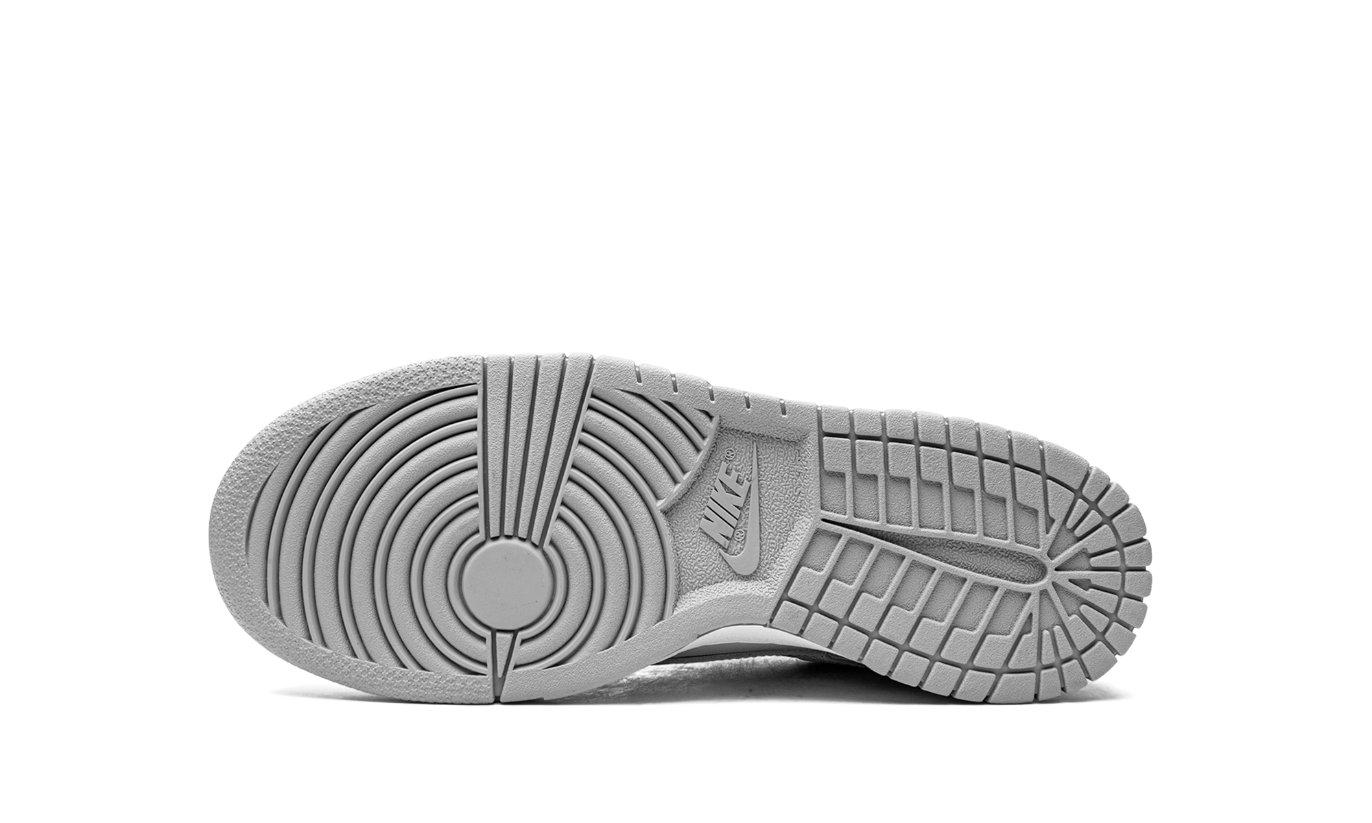 nike dunk low two toned grey gs+DH9765-001+bottom view