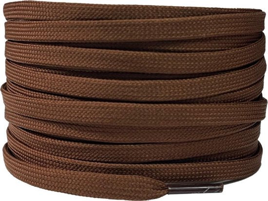 Flat Laces Brown
