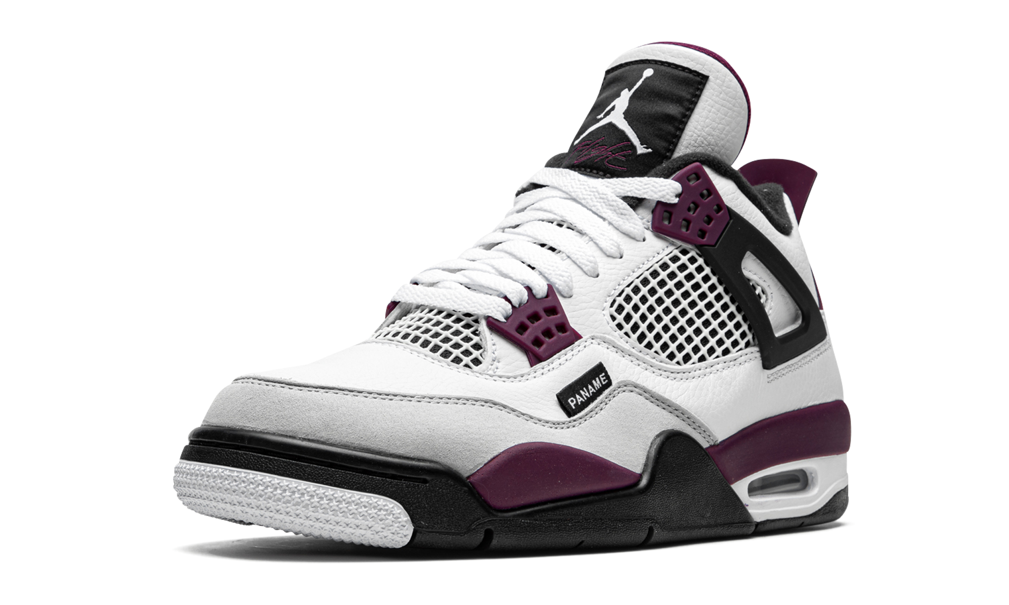 jordan 4 retro psg paris saint germain+CZ5624-100+left diagnol single view