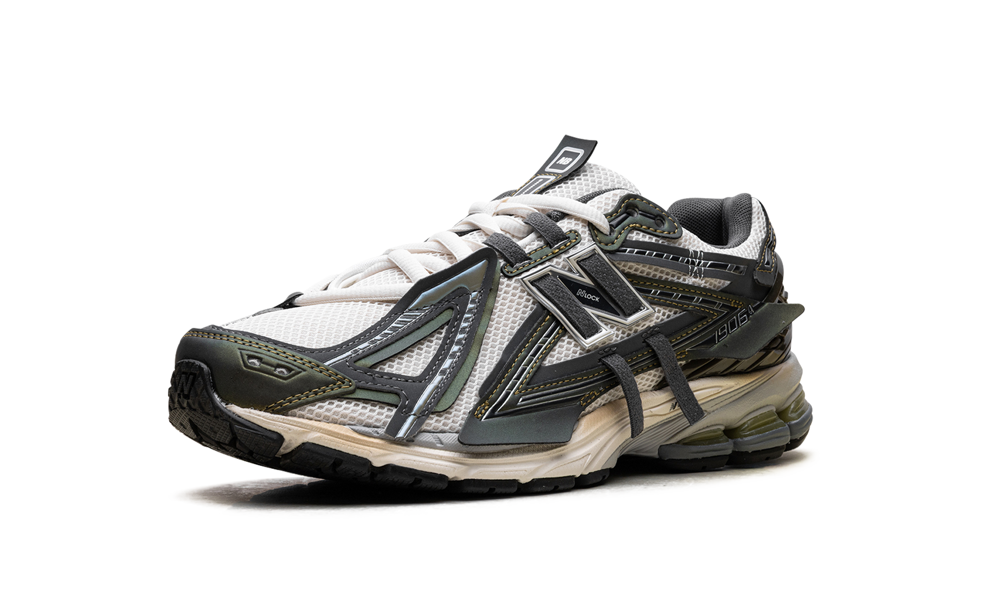 new balance 1906a olive juice sea salt+U1906ANC+left diagnol single view