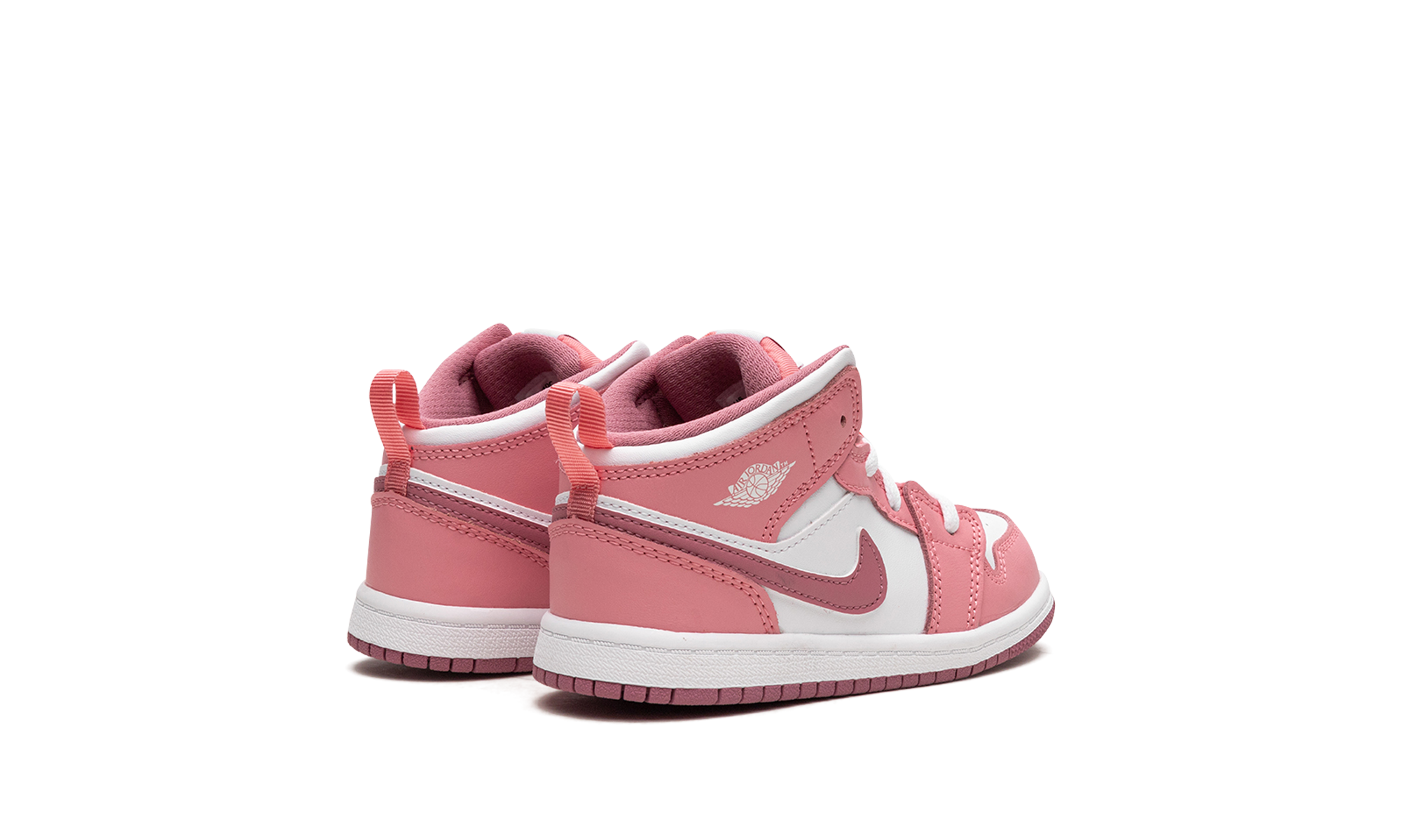 jordan 1 mid valentine s day 2023 td+DQ8425-616+diagnol right behind view