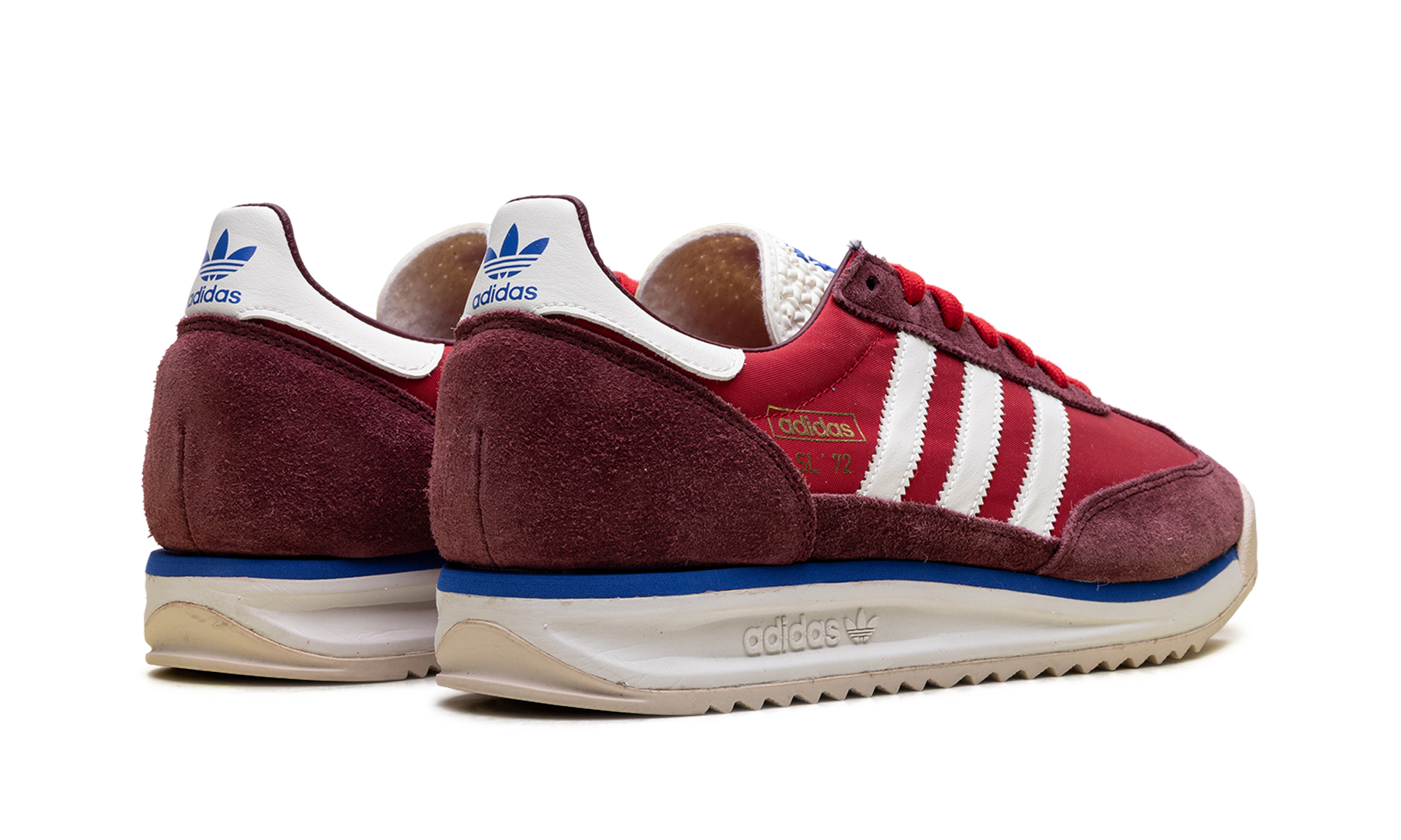 adidas sl 72 rs shadow red+JI1280+diagnol right behind view