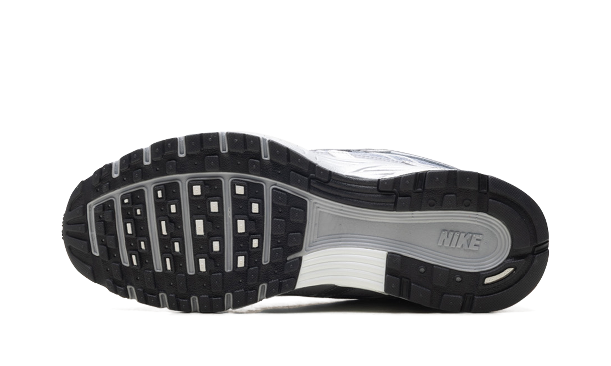 nike p 6000 metallic silver summit white wolf grey+IH4465-095+bottom view