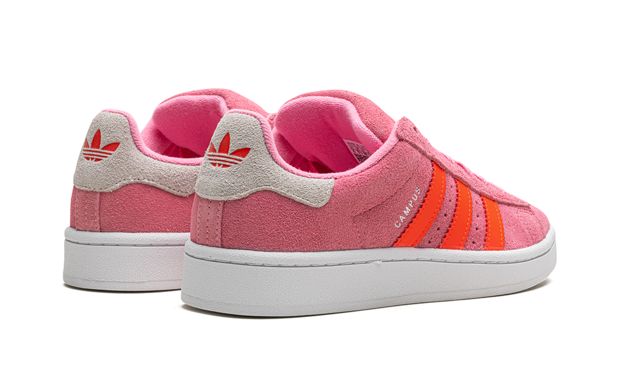 adidas campus 00s bliss pink kids+IF3968+diagnol right behind view