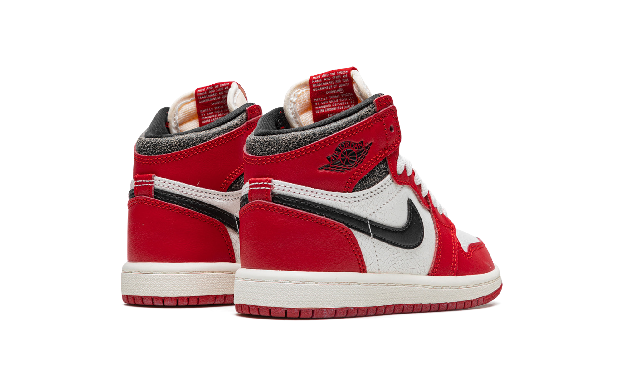 jordan 1 retro high og chicago lost and found ps+FD1412-612+diagnol right behind view