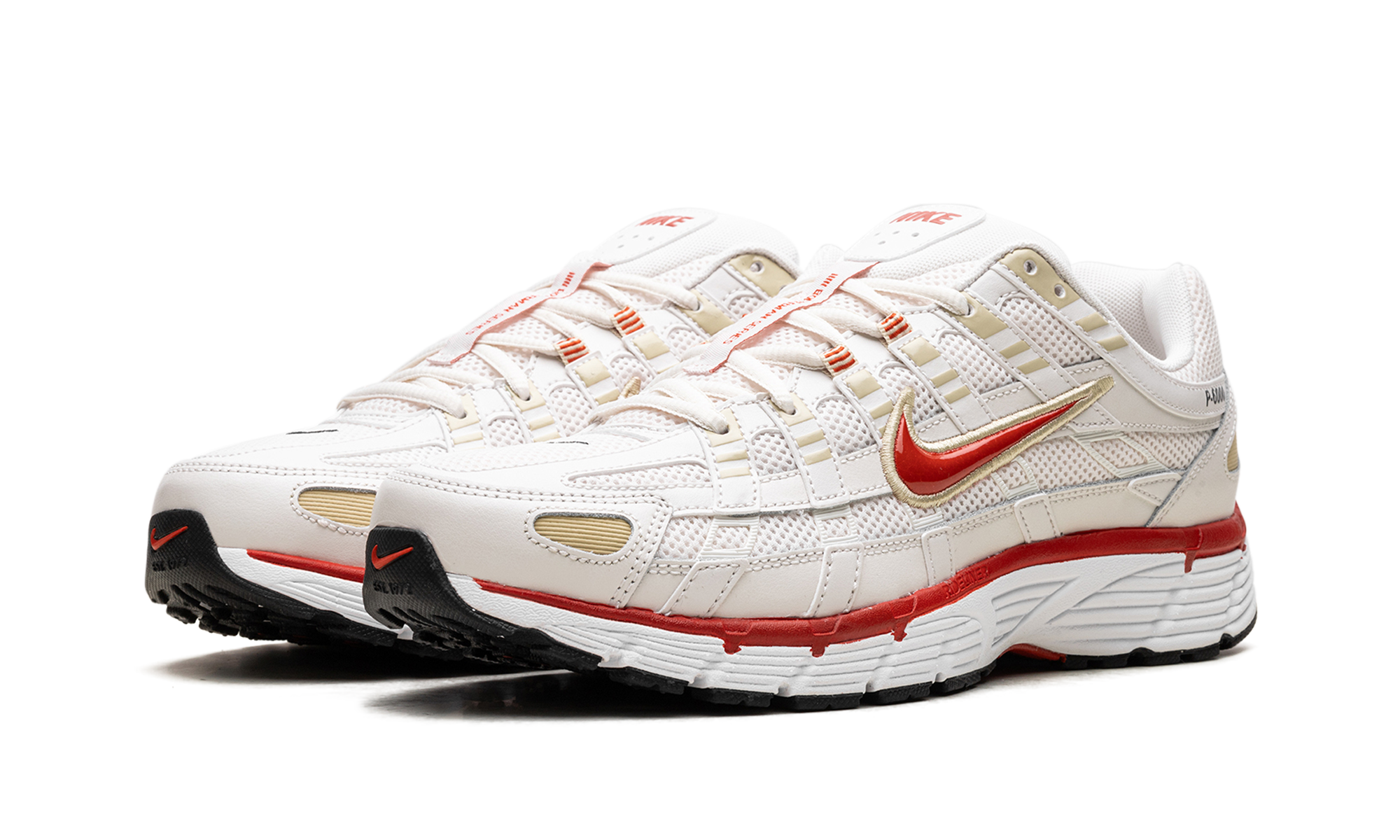 nike p 6000 phantom dragon red+CD6404-015+diagnol left view