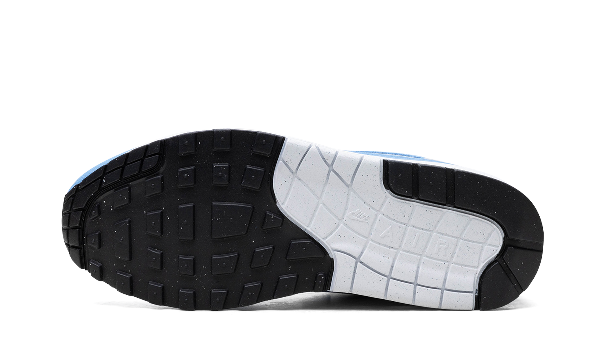 nike air max 1 white university blue+FD9082-103+bottom view