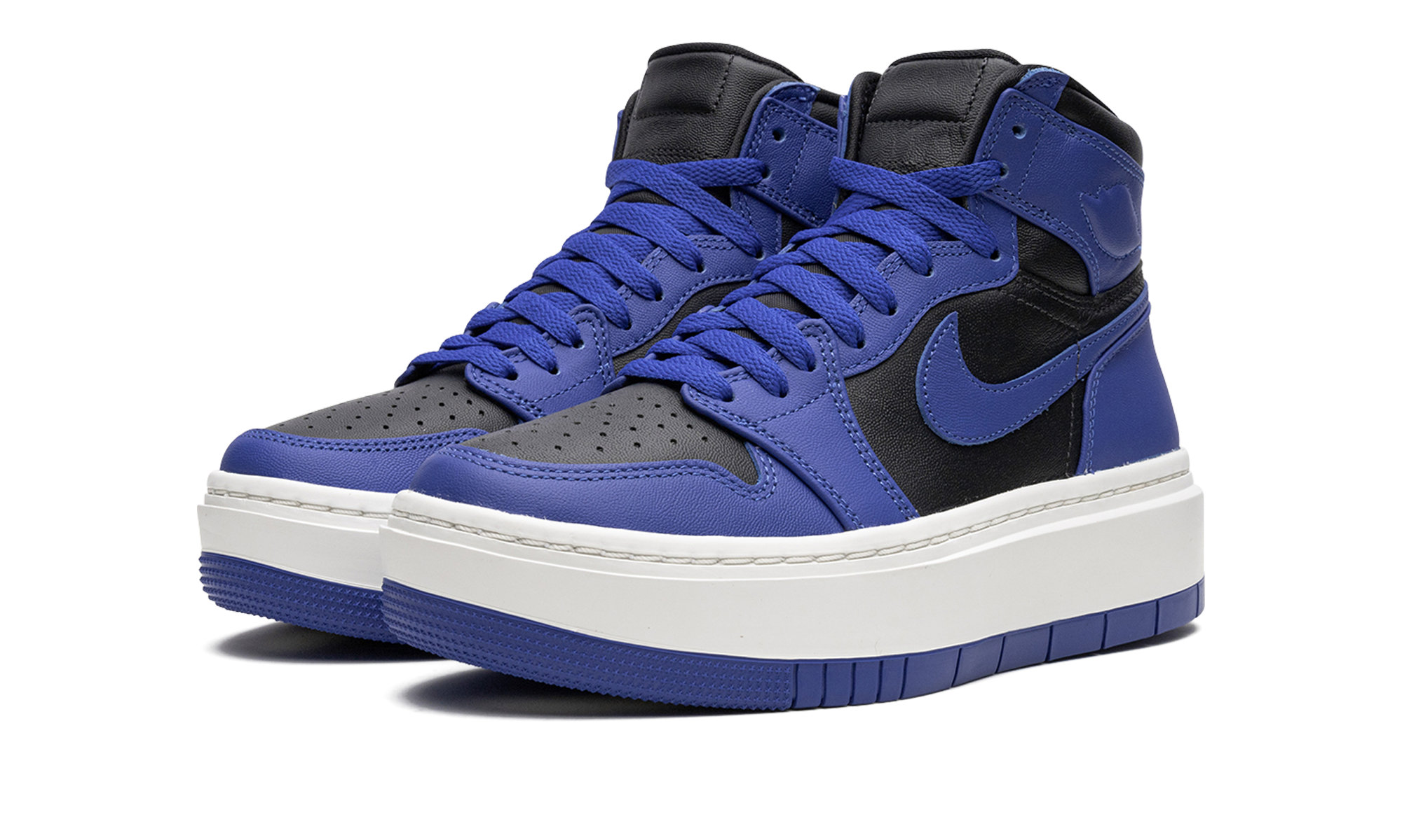jordan 1 elevate high hyper royal women s+DN3253-204+diagnol left view