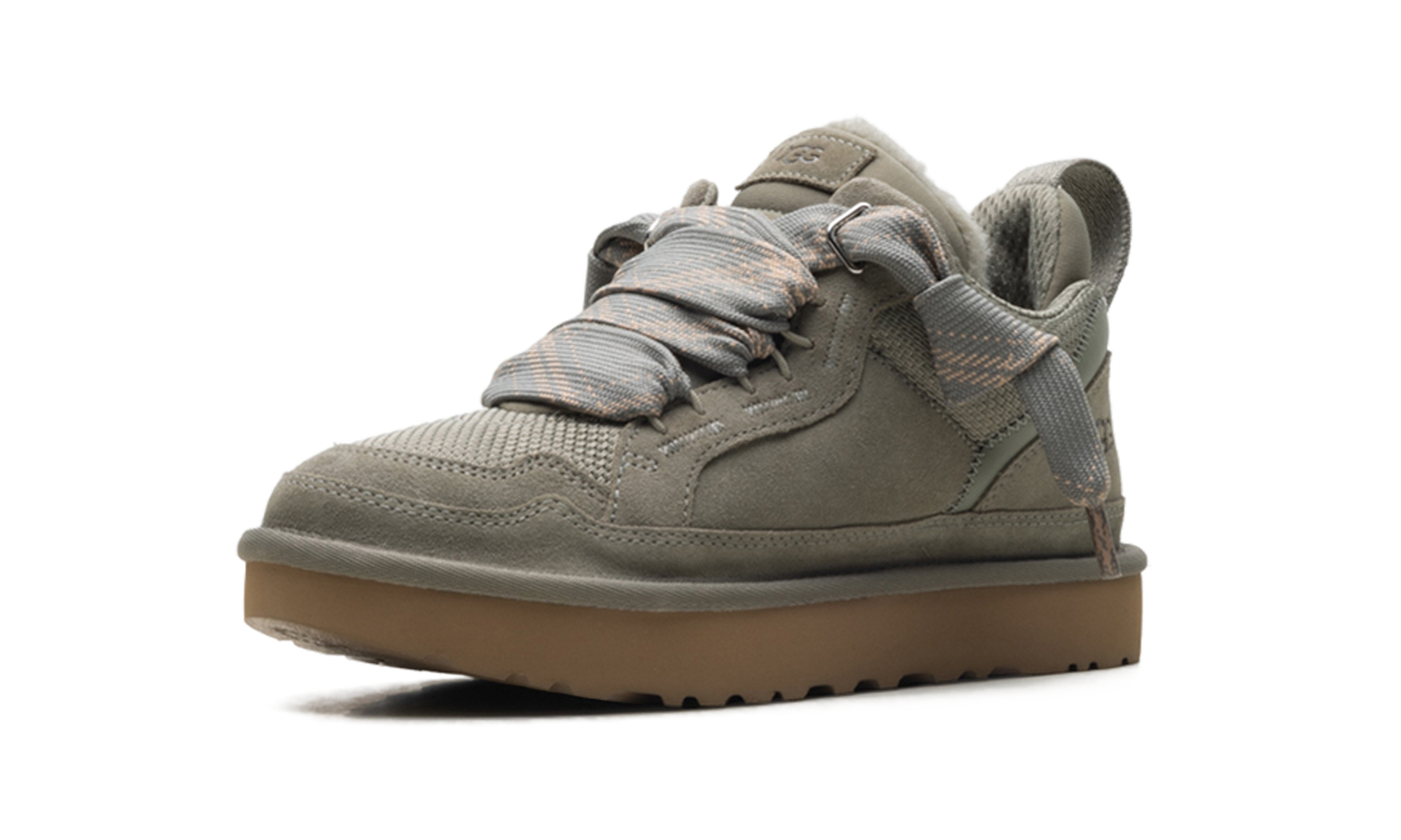 ugg lowmel moss green women s+1144032-MSG+left diagnol single view