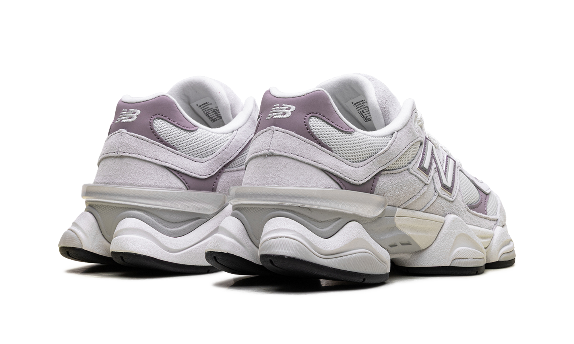 new balance 9060 grey matter ice wine+U9060EEJ+diagnol right behind view