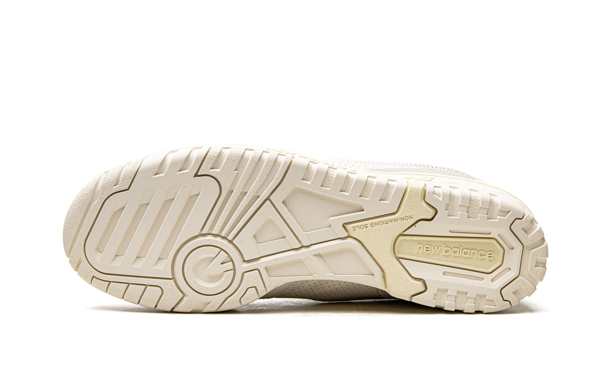 new balance 550 aime leon dore white leather+BB550AM1+bottom view