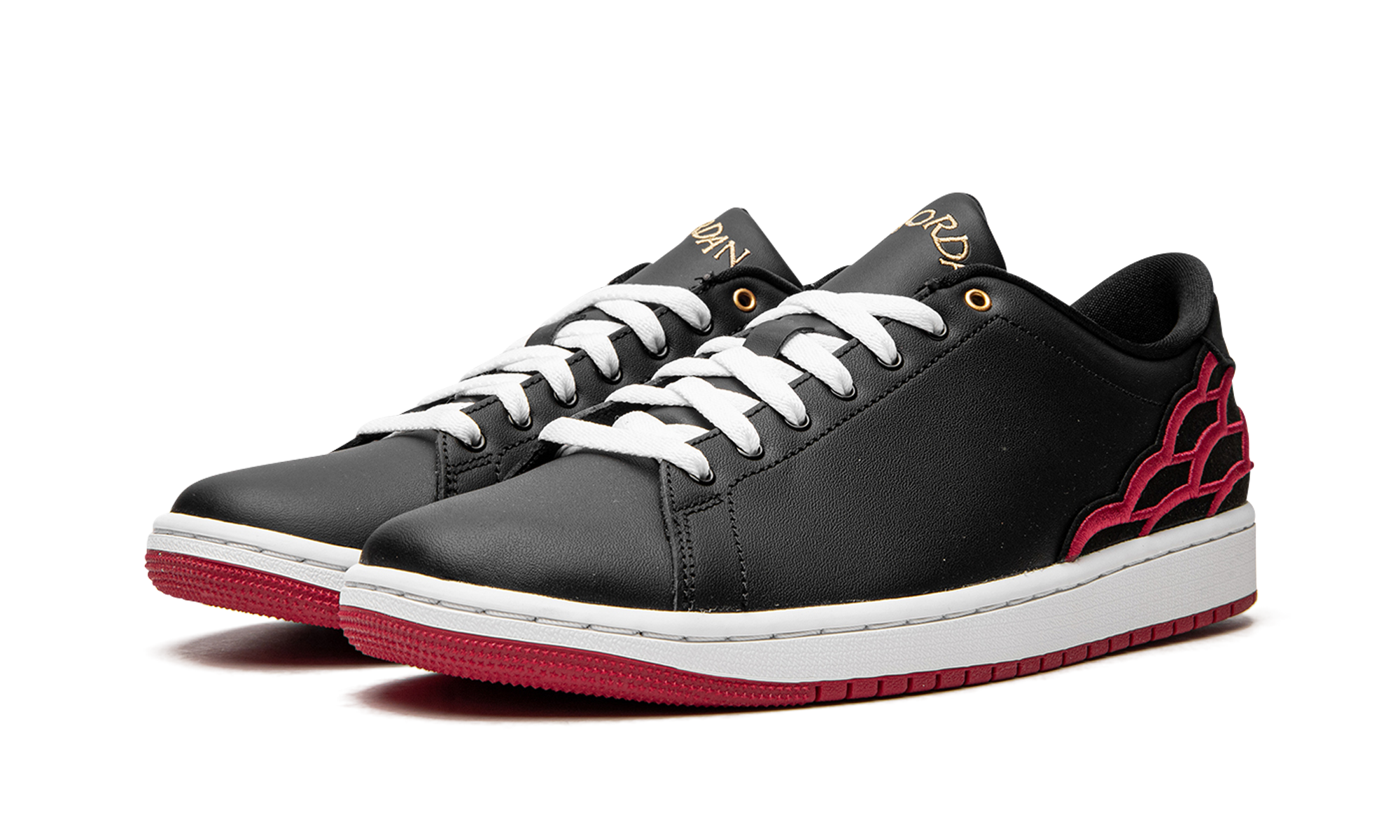 jordan 1 centre court black pink white+DQ8577-001+diagnol left view