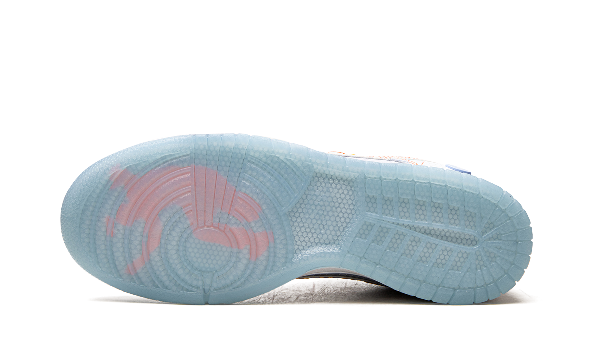 nike dunk low union passport pack argon+DJ9649-400+bottom view