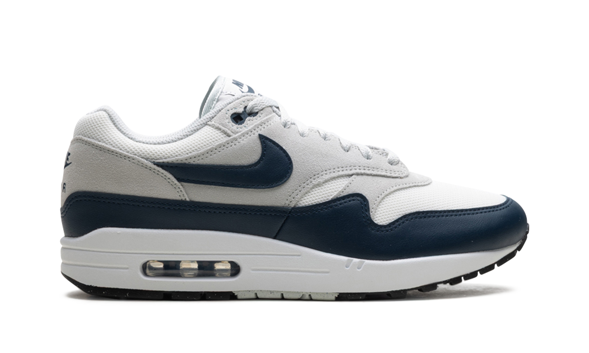 nike air max 1 essential summit white armory navy+FZ5808-103+right view
