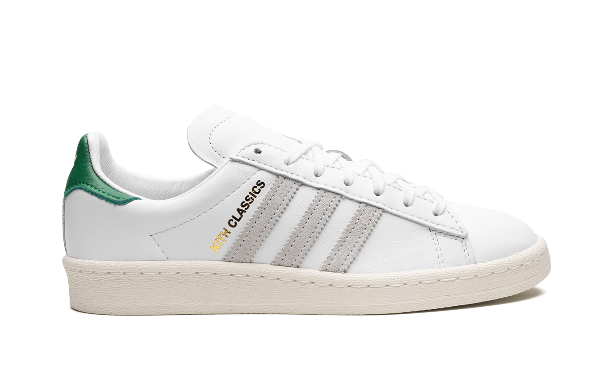 adidas campus 80s kith classics white green+FY3518+right view