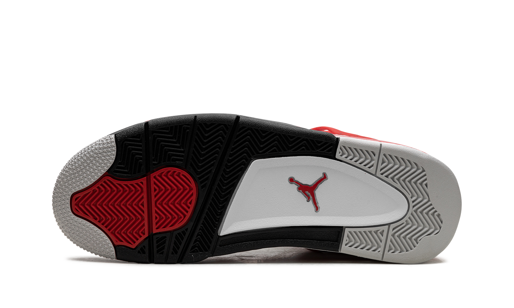 jordan 4 retro red cement+DH6927-161+bottom view